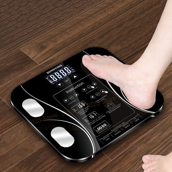 english weighing smart bathroom weight scales household body fat bmi scale digital human weighting mi scales floor lcd display
english weighing smart bathroom weight scales household body fat bmi scale digital human weighting mi scales floor lcd display