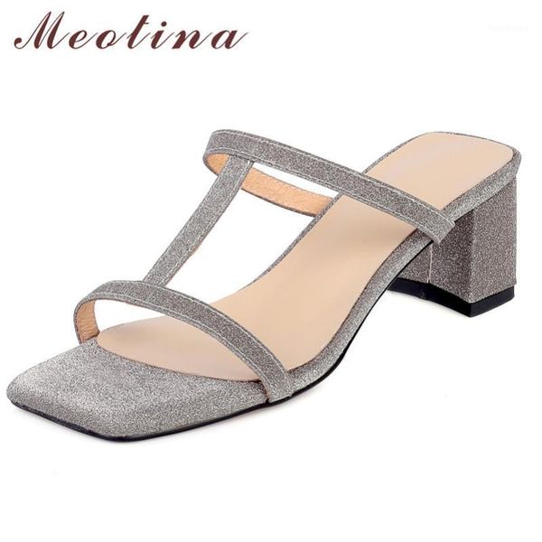 meotina women slippers natural genuine leather high heel slides square toe block heels lady shoes summer sandals female apricot1, Black
meotina women slippers natural genuine leather high heel slides square toe block heels lady shoes summer sandals female apricot1, Black