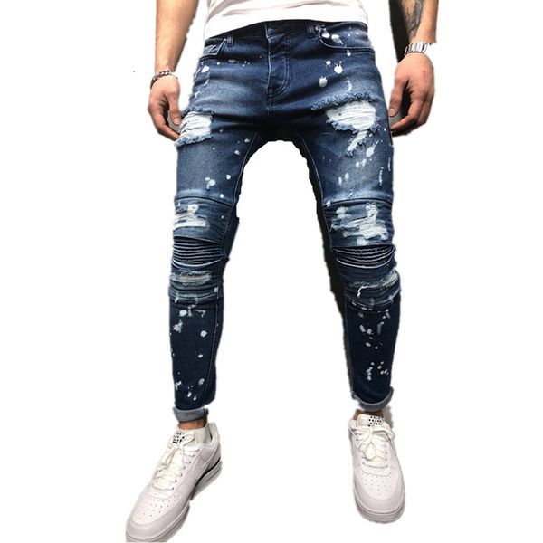 men's knitted 2021 thin fitting wrinkled little feet graffiti wave dot denies fashion pencil pants fmnd, Blue
men's knitted 2021 thin fitting wrinkled little feet graffiti wave dot denies fashion pencil pants fmnd, Blue
