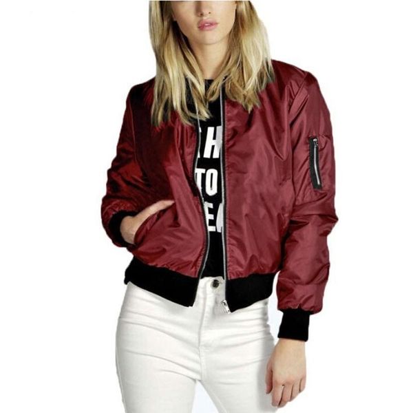 women's jackets women long sleeves stand-up collar outer jacket solid color casual zipper coat, Black;brown
women's jackets women long sleeves stand-up collar outer jacket solid color casual zipper coat, Black;brown