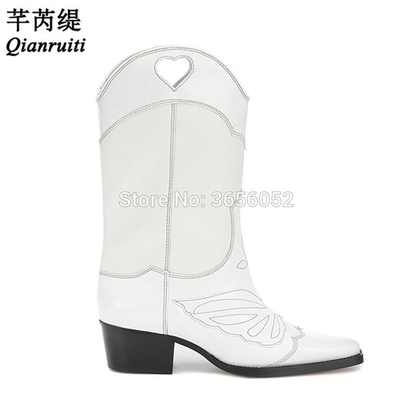 boots qianruiti black white pink brown leather botas mujer invierno 2021 fashion shoes med heel western cowboy mid-calf women
boots qianruiti black white pink brown leather botas mujer invierno 2021 fashion shoes med heel western cowboy mid-calf women
