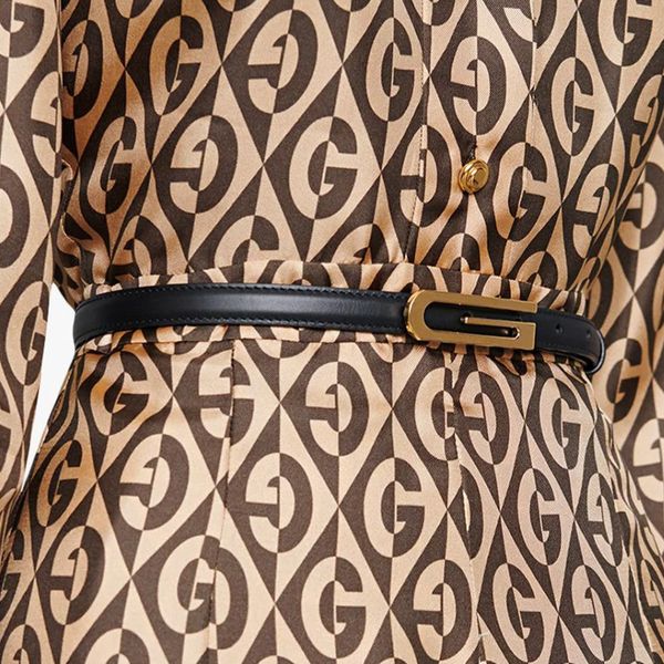 simple letter matte gold buckle cowhide thin belt leather decoration small waistband women's belt green silver buckle belt, Black;brown
simple letter matte gold buckle cowhide thin belt leather decoration small waistband women's belt green silver buckle belt, Black;brown