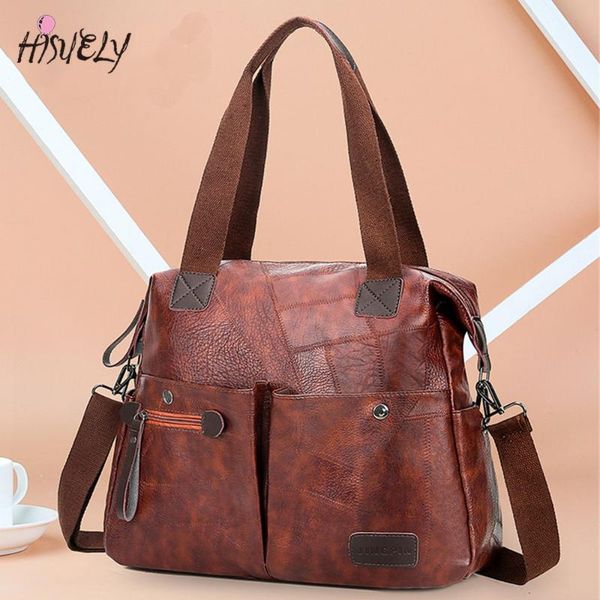 hisuely повседневный большой емкости tote урожай женщины кожа pu женские сумки messenger плеча сумка мягкая сумка корзина crossbody q3
hisuely повседневный большой емкости tote урожай женщины кожа pu женские сумки messenger плеча сумка мягкая сумка корзина crossbody q3