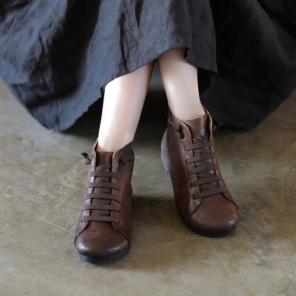 boots tayunxing handmade shoes genuine leather soft low heel flats lace-up platform comfort ankle women boot 021-6/021-10 warm, Black
boots tayunxing handmade shoes genuine leather soft low heel flats lace-up platform comfort ankle women boot 021-6/021-10 warm, Black