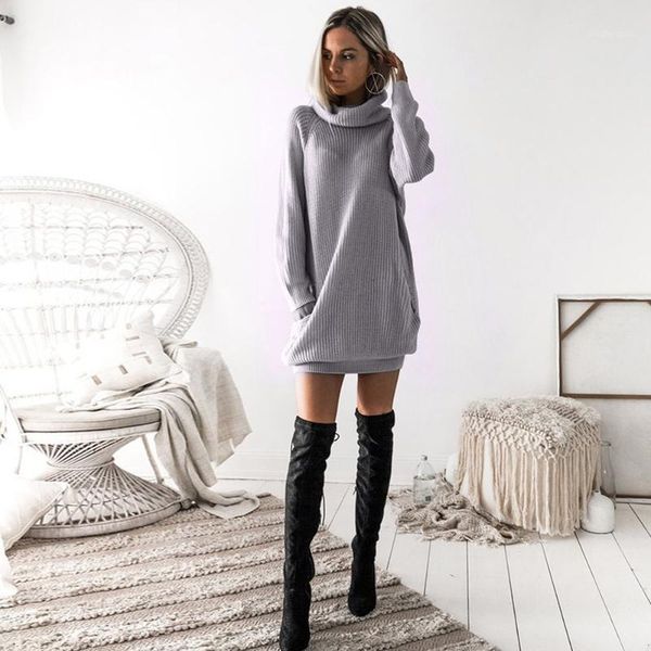 estenala long sleeve elegant tunic sweater dress women party bodycon turtleneck casual mini slim knitted warm winter dress1, Black;gray
estenala long sleeve elegant tunic sweater dress women party bodycon turtleneck casual mini slim knitted warm winter dress1, Black;gray