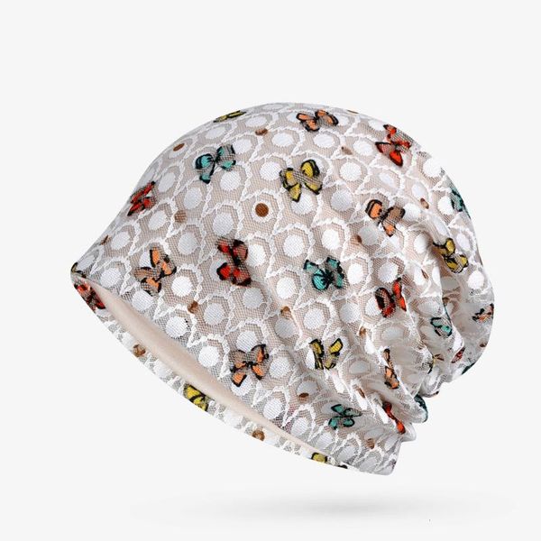 2021 new beanie summer hats for women butterfly pattern lace mesh cap headgear headwear fashion gorros female, Blue;gray
2021 new beanie summer hats for women butterfly pattern lace mesh cap headgear headwear fashion gorros female, Blue;gray