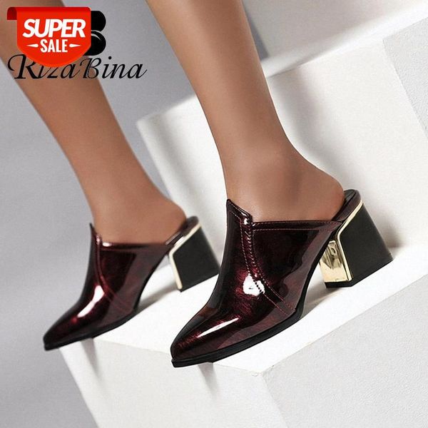 rizabina women pumps fashion shoes women daily casual leather patchwork pattern party beach wedding footwear size 32-43 #9k40
rizabina women pumps fashion shoes women daily casual leather patchwork pattern party beach wedding footwear size 32-43 #9k40