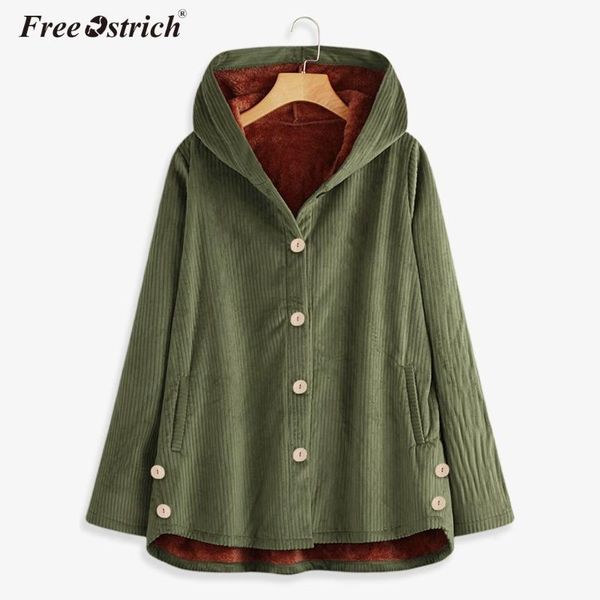 ostrich jackets plus size s-5xl vintage outwear coats women warm button hooded pockets oversize outwear n30, Black;brown
ostrich jackets plus size s-5xl vintage outwear coats women warm button hooded pockets oversize outwear n30, Black;brown