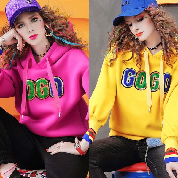 nter plush long sleeve large sweater 2020 new foreign style women's european t-shirt e527vip1q, Black
nter plush long sleeve large sweater 2020 new foreign style women's european t-shirt e527vip1q, Black