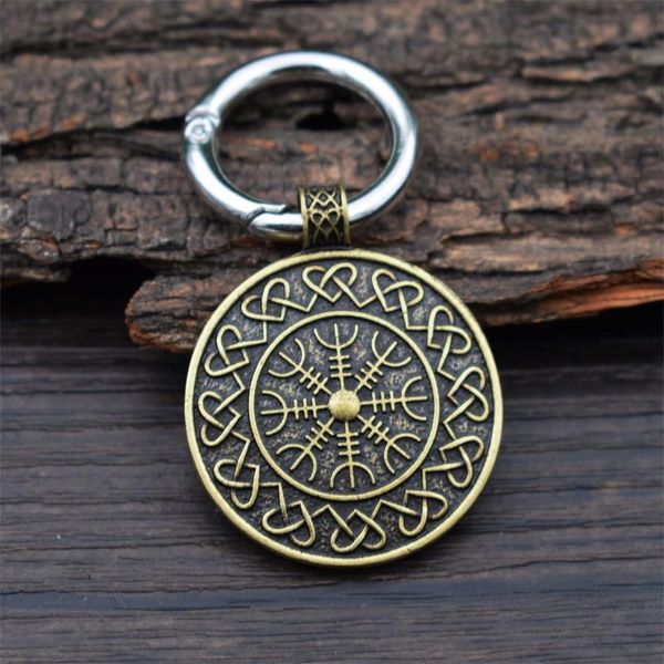 12pcs viking heart to heart compass keychain round vegvisir scandinavian pendant amulet couple gift, Silver
12pcs viking heart to heart compass keychain round vegvisir scandinavian pendant amulet couple gift, Silver