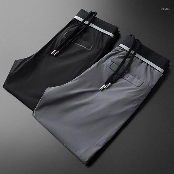 men's pants summer thin mens luxury black grey solid color casual male plus size 40 elastic waist slim man trousers1
men's pants summer thin mens luxury black grey solid color casual male plus size 40 elastic waist slim man trousers1