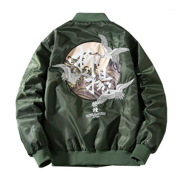 2020 spring autumn bomber jacket men chinese embroidery pilot jacket print baseball coat youth fashion casual streetwear,9371, Black;brown
2020 spring autumn bomber jacket men chinese embroidery pilot jacket print baseball coat youth fashion casual streetwear,9371, Black;brown
