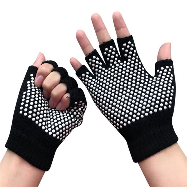 five fingers gloves sports semi finger yoga anti slip touchscreen breathable fingerless gym, Blue;gray 
five fingers gloves sports semi finger yoga anti slip touchscreen breathable fingerless gym, Blue;gray
