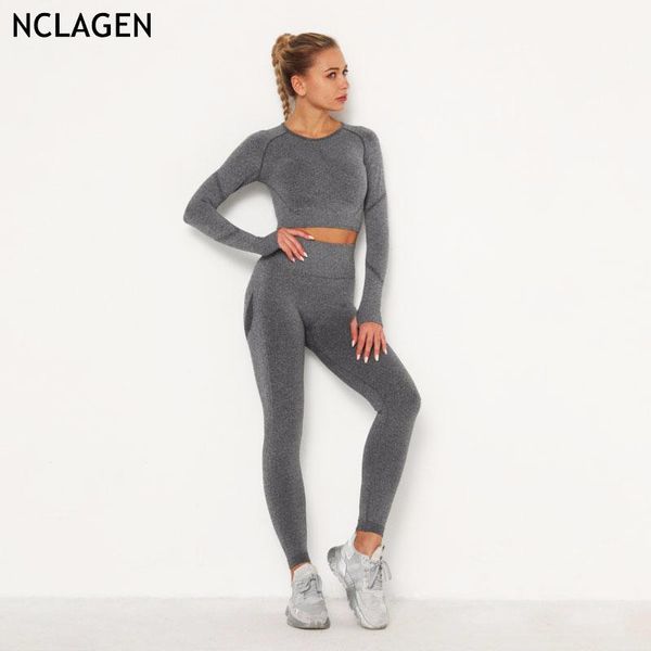 nclagen seamless suit 2 piece yoga set women long sleeve gym tracksuit workout clothes fitness sport leggings and sportwear, White;red
nclagen seamless suit 2 piece yoga set women long sleeve gym tracksuit workout clothes fitness sport leggings and sportwear, White;red