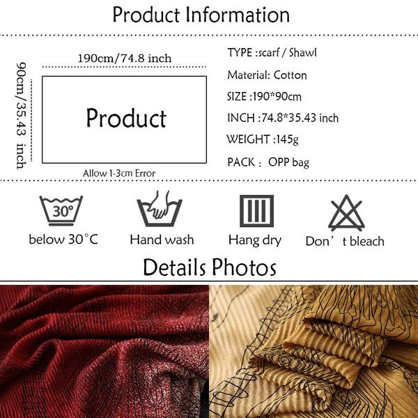 fashion 2020 new women scarf stripped crinkle hijabs lady headband cotton winter warm scarves soft long size fold foulard wmtajj bdesybag, Blue;gray
fashion 2020 new women scarf stripped crinkle hijabs lady headband cotton winter warm scarves soft long size fold foulard wmtajj bdesybag, Blue;gray