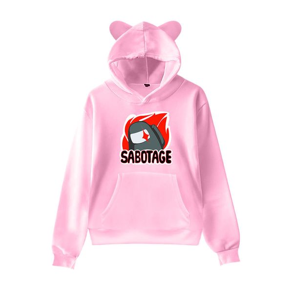 children game among us hoodie sweatshirt kawaii cute cat ears fleece cotton pullover teenager boys girls casual sportswea c0127, Black
children game among us hoodie sweatshirt kawaii cute cat ears fleece cotton pullover teenager boys girls casual sportswea c0127, Black