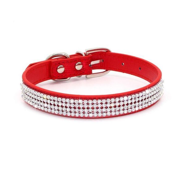 rhinestone diamante dog collars fashion pu leather jewelry pet collar puppy necklace 4 sizes 18 colors 5 nukyp
rhinestone diamante dog collars fashion pu leather jewelry pet collar puppy necklace 4 sizes 18 colors 5 nukyp