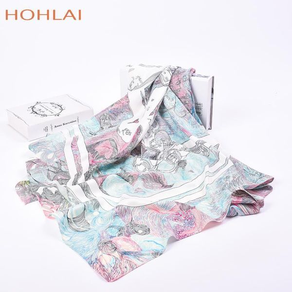 scarves 130x130cm big square silk scarf printed women satin smooth bandana fashionable spring autumn foulard femme fabric shawls1, Blue;gray
scarves 130x130cm big square silk scarf printed women satin smooth bandana fashionable spring autumn foulard femme fabric shawls1, Blue;gray