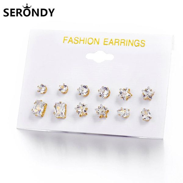 alloy zircon 6 pairs/set fashion stud earrings for women 2021 new trends popular jewelry aesthetic kpop punk statement ed10531, Golden;silver
alloy zircon 6 pairs/set fashion stud earrings for women 2021 new trends popular jewelry aesthetic kpop punk statement ed10531, Golden;silver