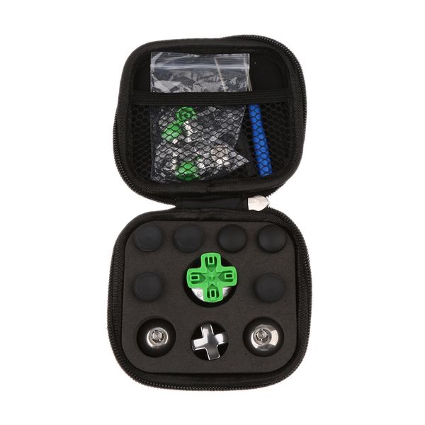 31pcs set replacement metal bumper grips button thumbstick for ps4 series 
31pcs set replacement metal bumper grips button thumbstick for ps4 series