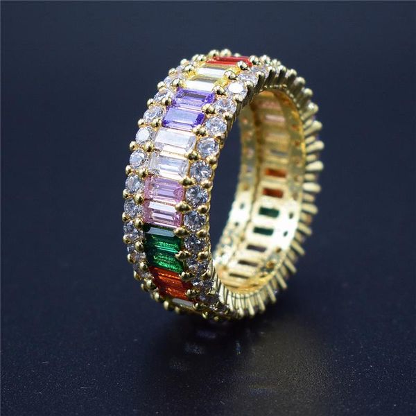 rainbow cubic zirconia cz gold ring for women girls fashion engagement wedding band charm party jewelry gift, Slivery;golden
rainbow cubic zirconia cz gold ring for women girls fashion engagement wedding band charm party jewelry gift, Slivery;golden