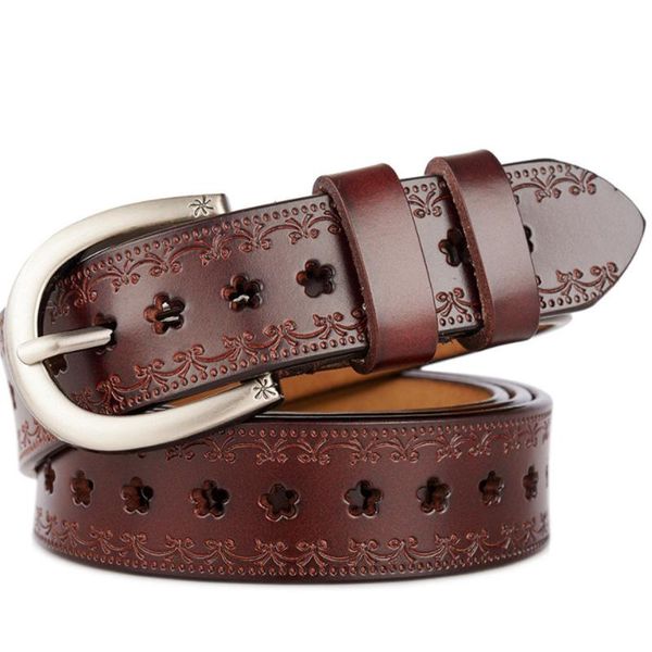 new hollow carved leather womens belt ladies casual wild leather belt breathable cooling decorative personal designer, Black;brown
new hollow carved leather womens belt ladies casual wild leather belt breathable cooling decorative personal designer, Black;brown