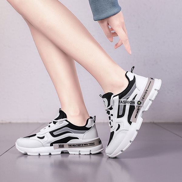 bottes walking shoes women running shoes tripe three colors women walking shoes trainers zapatos trend fashion chaussures 36-40
bottes walking shoes women running shoes tripe three colors women walking shoes trainers zapatos trend fashion chaussures 36-40
