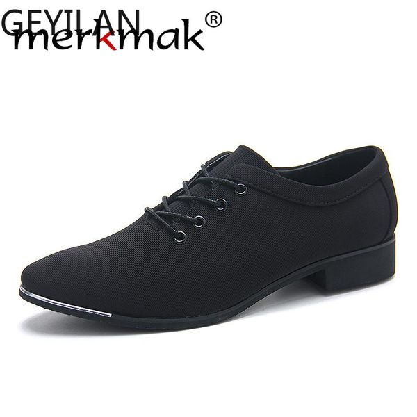 merkmak office men's dress suit shoes italian style wedding casual shoes canvas man formal low heels footwears drop ship, Black
merkmak office men's dress suit shoes italian style wedding casual shoes canvas man formal low heels footwears drop ship, Black