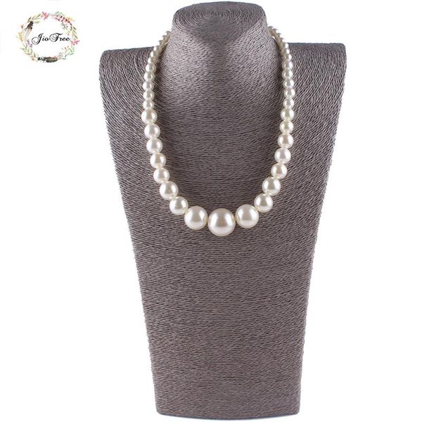 jiowhite beads simulated pearl china necklace fashion pearl necklace beautiful girls and mother necklace&pendant jewelry, Silver
jiowhite beads simulated pearl china necklace fashion pearl necklace beautiful girls and mother necklace&pendant jewelry, Silver