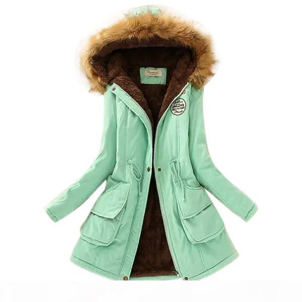 wholesale- winter warm coat women long parkas fashion faux fur hooded womens overcoat casual cotton padded jacket mutil colors, Black
wholesale- winter warm coat women long parkas fashion faux fur hooded womens overcoat casual cotton padded jacket mutil colors, Black