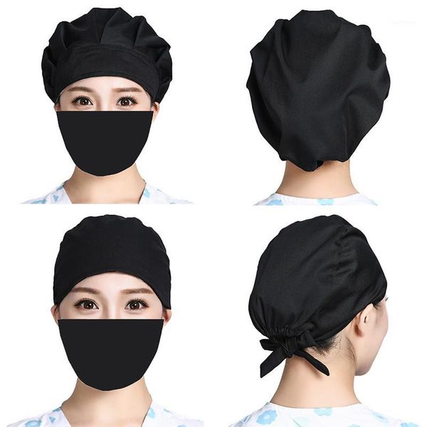 black bouffant scrub hats sets washable cotton sweatband caps bandage adjustable hats anti-dust reuseable head cap accessories1, Blue;gray
black bouffant scrub hats sets washable cotton sweatband caps bandage adjustable hats anti-dust reuseable head cap accessories1, Blue;gray
