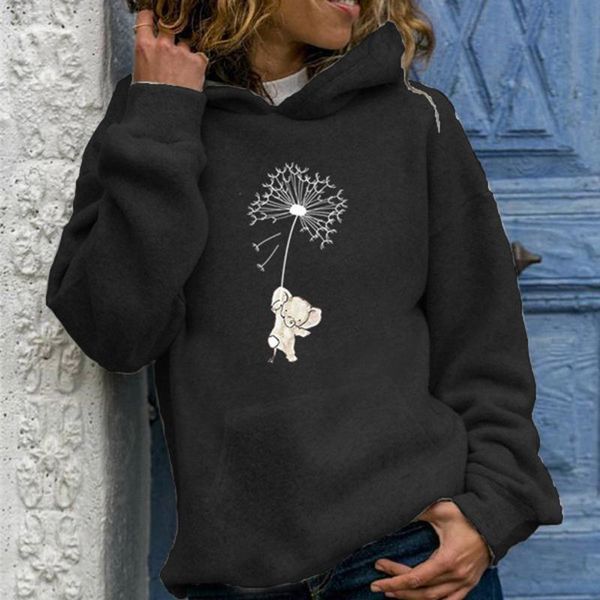 selling dandelion elephant printed hoodies women winter long sleeve ladies harajuku hoody female sweatshirt clothes, Black
selling dandelion elephant printed hoodies women winter long sleeve ladies harajuku hoody female sweatshirt clothes, Black