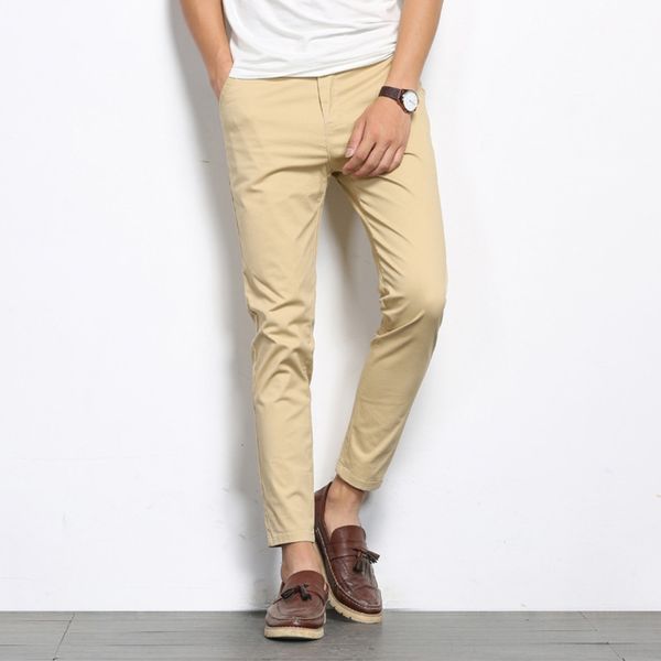 men's capris korean version of slim cotton casual men's spring casual 9-point 9-fen ku 9 fen ku and autumn new trend 9-point pants, Blue
men's capris korean version of slim cotton casual men's spring casual 9-point 9-fen ku 9 fen ku and autumn new trend 9-point pants, Blue