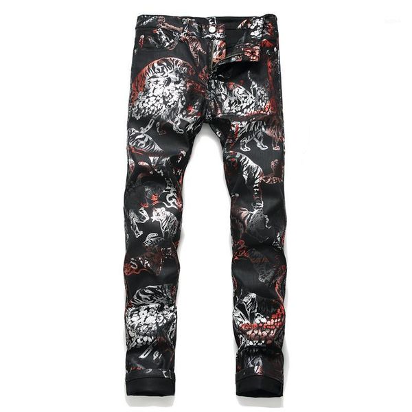 european nightclub style men pants jeans brand zipper slim casual trousers black lettter print jeans pencil pants for men1, Blue
european nightclub style men pants jeans brand zipper slim casual trousers black lettter print jeans pencil pants for men1, Blue
