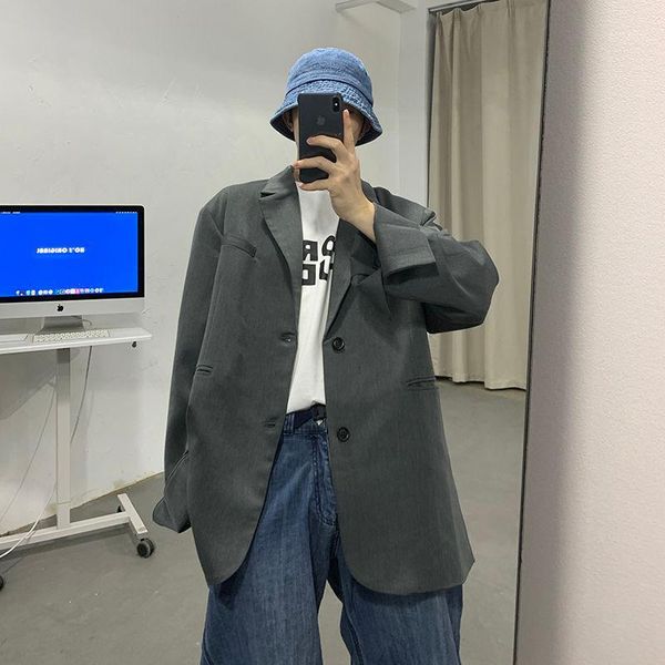 2020 men's clothing loose suit jacket leisure blazers loose coats black color western clothes fashion trend outerwear m-2xl1, White;black
2020 men's clothing loose suit jacket leisure blazers loose coats black color western clothes fashion trend outerwear m-2xl1, White;black