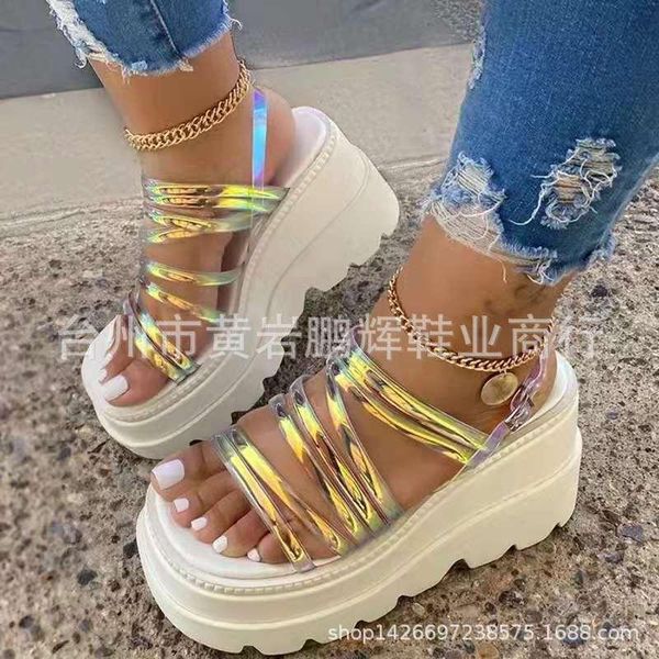 women sandals pu buckle strap wedges round toe waterproof shallow women shoes sandalias mujer 2020 size 35-42 cream color white, Black
women sandals pu buckle strap wedges round toe waterproof shallow women shoes sandalias mujer 2020 size 35-42 cream color white, Black