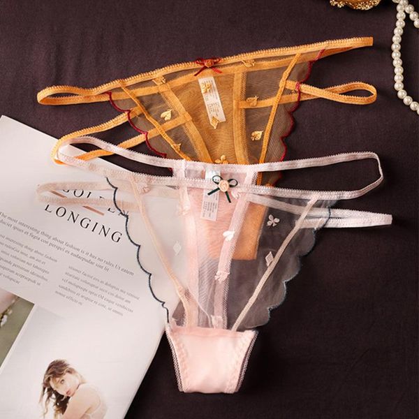 women's panties 1 pcs women g-string lace mesh thongs seamless thin female lingerie underwear low waist comfortable briefs, Black;pink
women's panties 1 pcs women g-string lace mesh thongs seamless thin female lingerie underwear low waist comfortable briefs, Black;pink