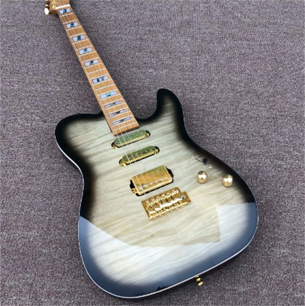 2021 new arrival 6-string electric guitar,stringed instrumen,charcoal maple neck, abalone inlay,tiger maple veneer, guitars guitarra
2021 new arrival 6-string electric guitar,stringed instrumen,charcoal maple neck, abalone inlay,tiger maple veneer, guitars guitarra