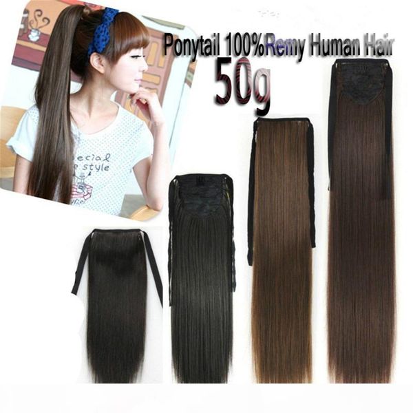 elibess 16"-26" 100% natural brazilian remy hair ponytail ellerl human hair extension straight hair 60g-140g, Black
elibess 16"-26" 100% natural brazilian remy hair ponytail ellerl human hair extension straight hair 60g-140g, Black
