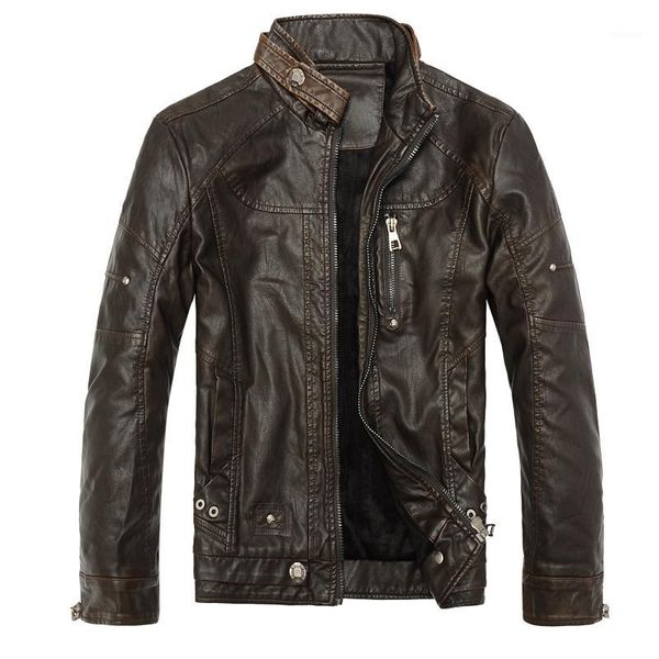 leather jacket men coats vogue pu outerwear men business winter faux fur male jacket fleece chaqueta cuero hombre1, Black
leather jacket men coats vogue pu outerwear men business winter faux fur male jacket fleece chaqueta cuero hombre1, Black