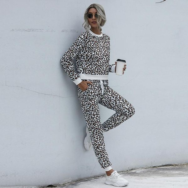 women loopard running set for fitness yoga set high waist pants lacing indoor cloths sportswear women two piece sports suit, White;black
women loopard running set for fitness yoga set high waist pants lacing indoor cloths sportswear women two piece sports suit, White;black