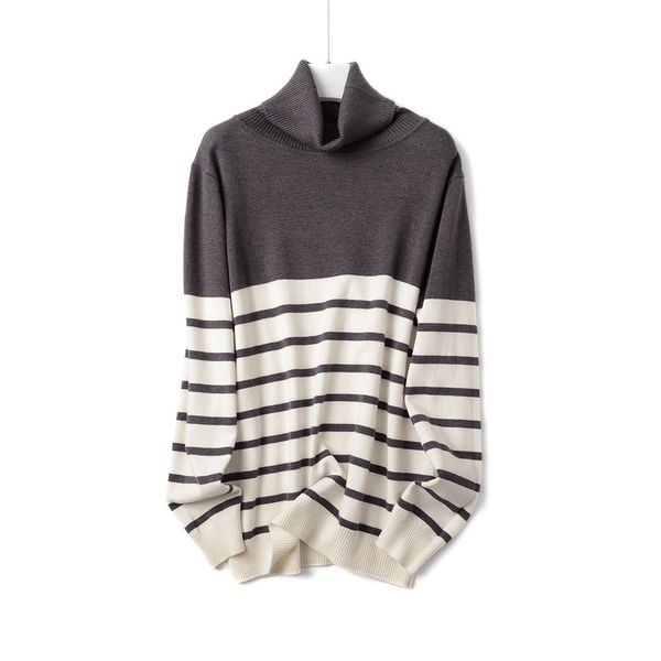 2021 new thick turtlneck women striped streetwear knitted pullovers autumn winter clothes christmas sweater pull 77ll, White;black
2021 new thick turtlneck women striped streetwear knitted pullovers autumn winter clothes christmas sweater pull 77ll, White;black