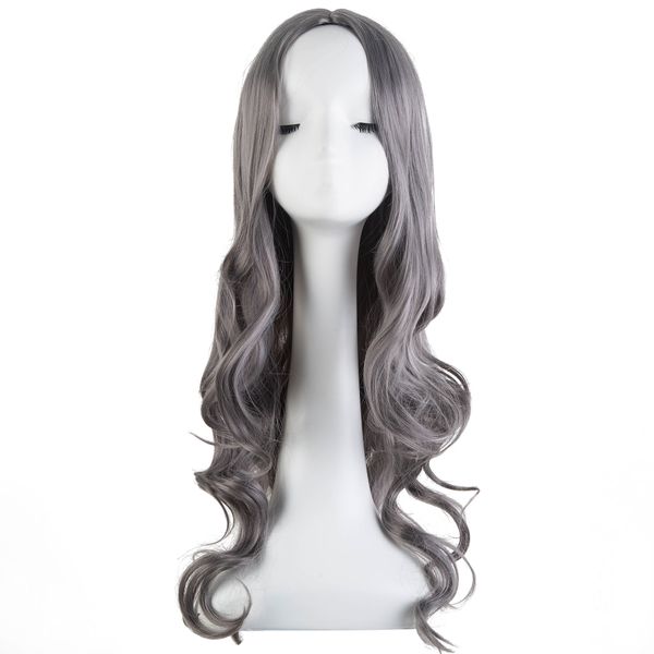 costume accessories cosplay wig fei-show synthetic long curly middle part line dark grey women hair costume carnival halloween party salon h, Silver
costume accessories cosplay wig fei-show synthetic long curly middle part line dark grey women hair costume carnival halloween party salon h, Silver