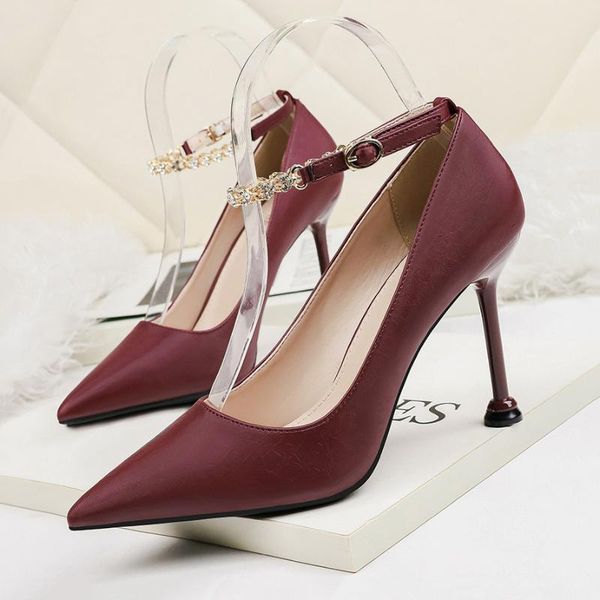 dress shoes elegant buckle strap women pumps lady festival party wedding high heels career stilettos gwp039, Black
dress shoes elegant buckle strap women pumps lady festival party wedding high heels career stilettos gwp039, Black