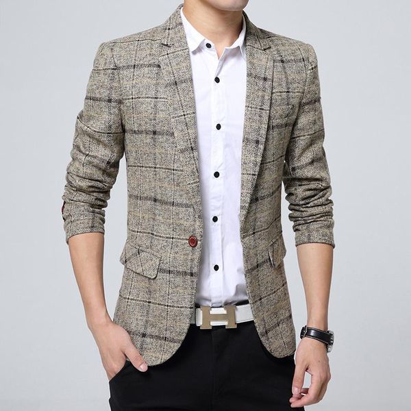 men's suits & blazers high-end british slim plaid blazer, fashion casual banquet dress, large size business professional dress woolen c, White;black
men's suits & blazers high-end british slim plaid blazer, fashion casual banquet dress, large size business professional dress woolen c, White;black