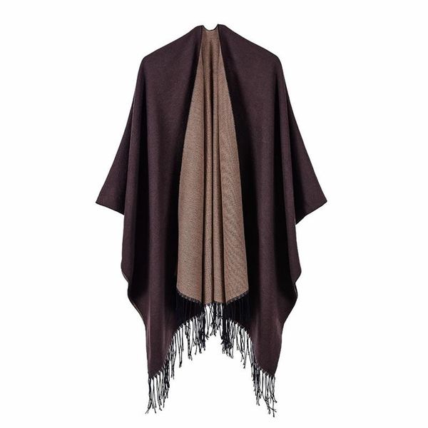 2020 fashion autumn winter warm poncho and capes for women oversized shawls wraps cashmere female bufanda, Blue;gray
2020 fashion autumn winter warm poncho and capes for women oversized shawls wraps cashmere female bufanda, Blue;gray