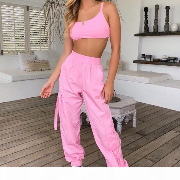 boofeenaa pink two piece set crop and cargo pants suits streetwear tracksuit women summer clothes matching sets c68ae64 q190429, White
boofeenaa pink two piece set crop and cargo pants suits streetwear tracksuit women summer clothes matching sets c68ae64 q190429, White