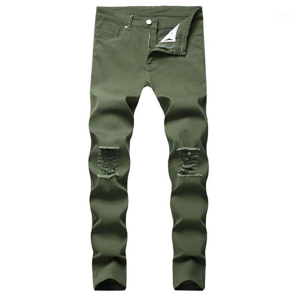 men's jeans 2021 europe and america more than straight men cultivate morality hole red army green locomotive beggar trousers1, Blue
men's jeans 2021 europe and america more than straight men cultivate morality hole red army green locomotive beggar trousers1, Blue