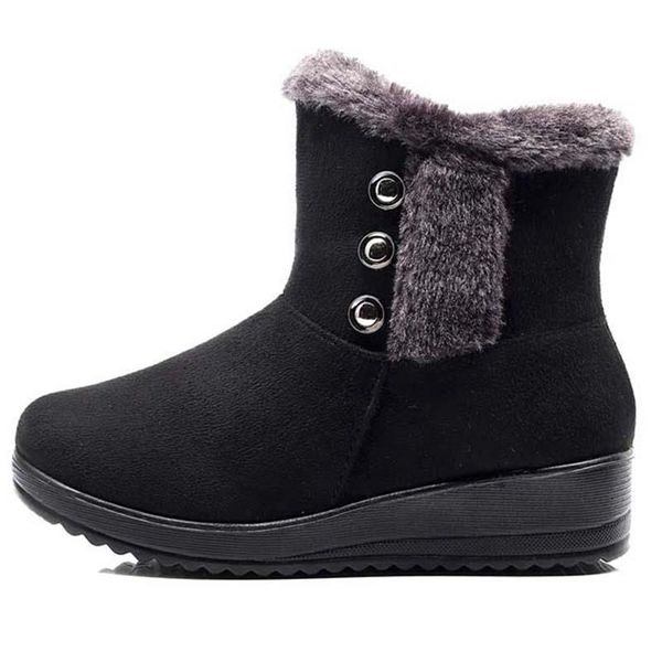 snow boots for women fashion keep warm women's winter shoes zipper platform boots woman cotton fabric ladies shoes mujer botas, Black
snow boots for women fashion keep warm women's winter shoes zipper platform boots woman cotton fabric ladies shoes mujer botas, Black
