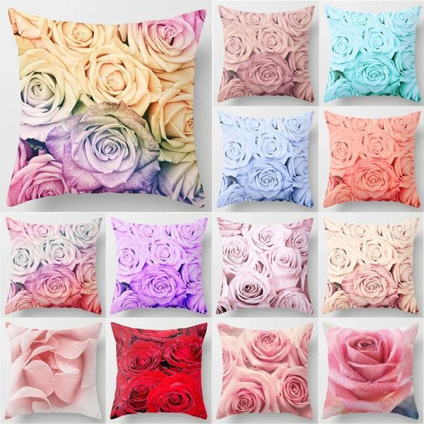 1pcs rose flowers cushion cover 45*45cm nordic style home decoration throw pillow for sofa bed car pillow case 408271
1pcs rose flowers cushion cover 45*45cm nordic style home decoration throw pillow for sofa bed car pillow case 408271